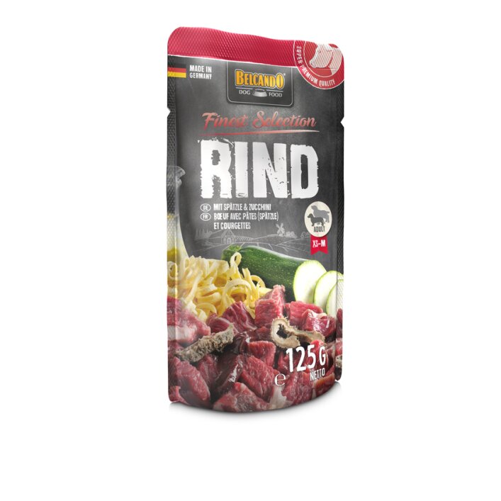 Rind mit Spätzle & Zucchini 12x125g | Belcando Finest Selection