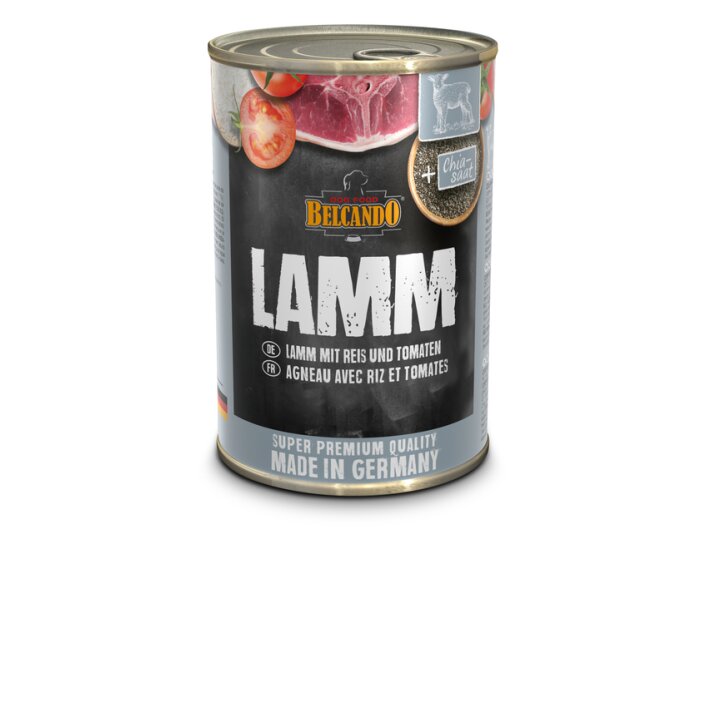 Lamm mit Reis & Tomaten 6x400g | Belcando Super Premium