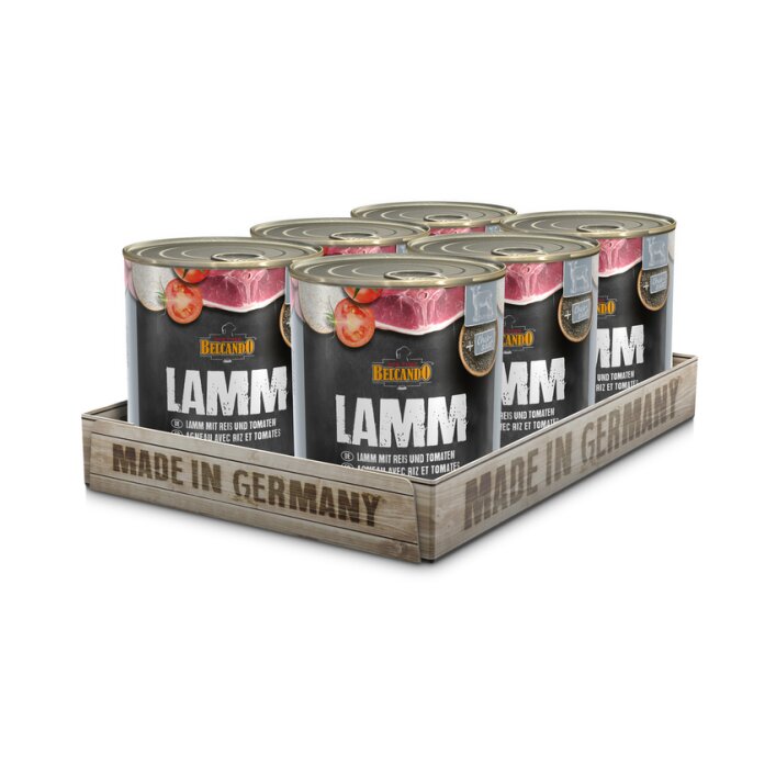 Lamm mit Reis & Tomaten 6x800g | Belcando Super Premium