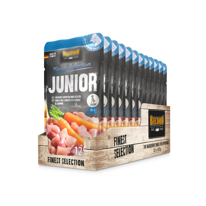 Junior Huhn mit Karotten 12x125g | Belcando Finest Selection