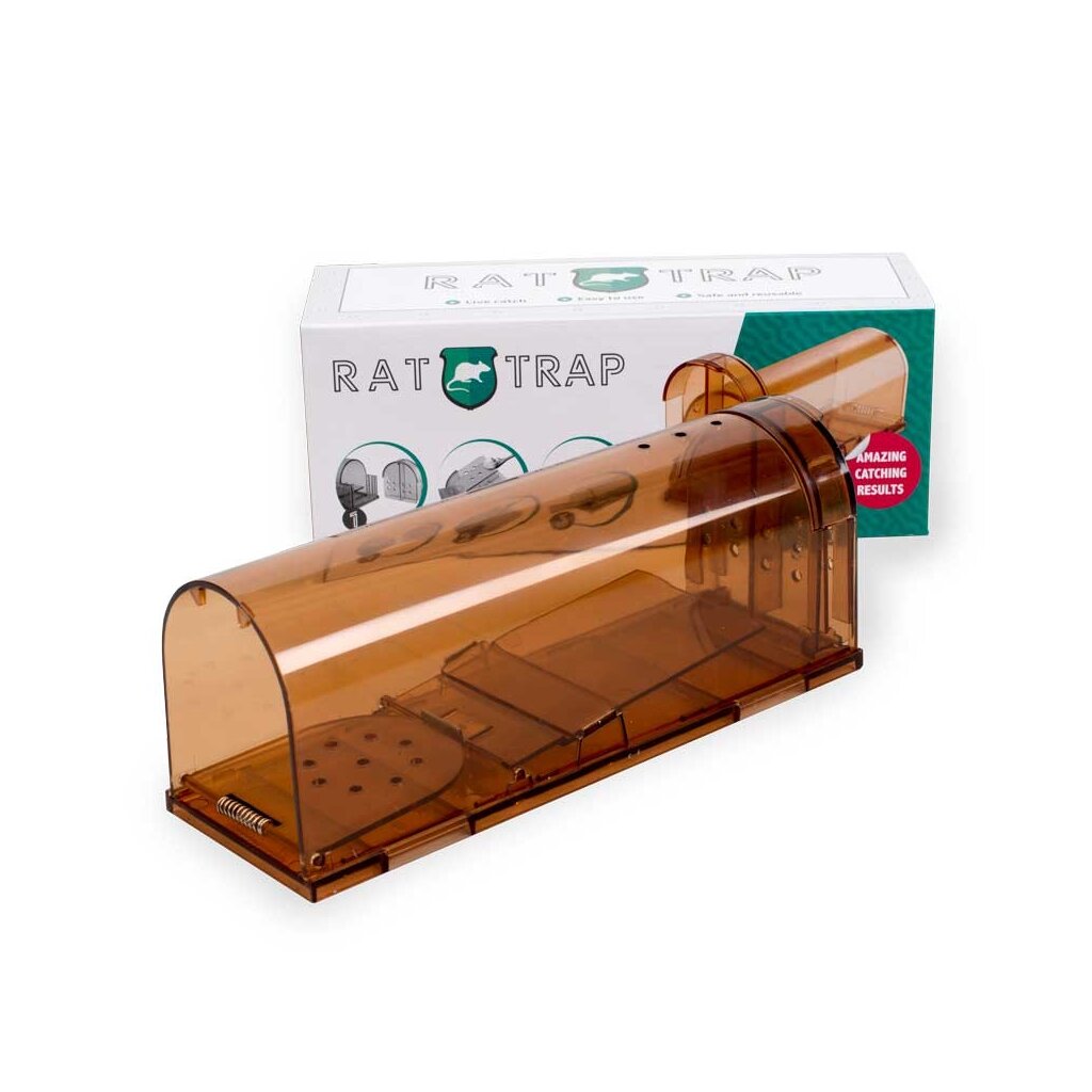 Rattenköderbox aus Kunststoff